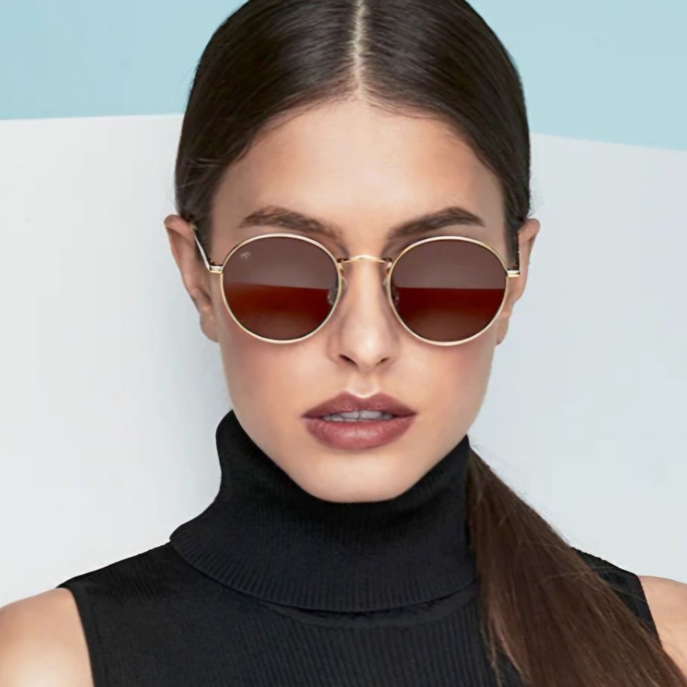 MarsQuest Orbit Gold & Purple Sunglasses